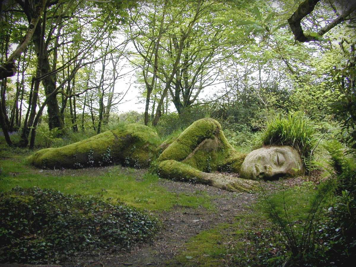 Earth mother statue